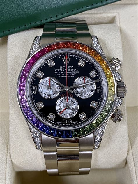 buy rolex daytona rainbow|rolex daytona rainbow cost.